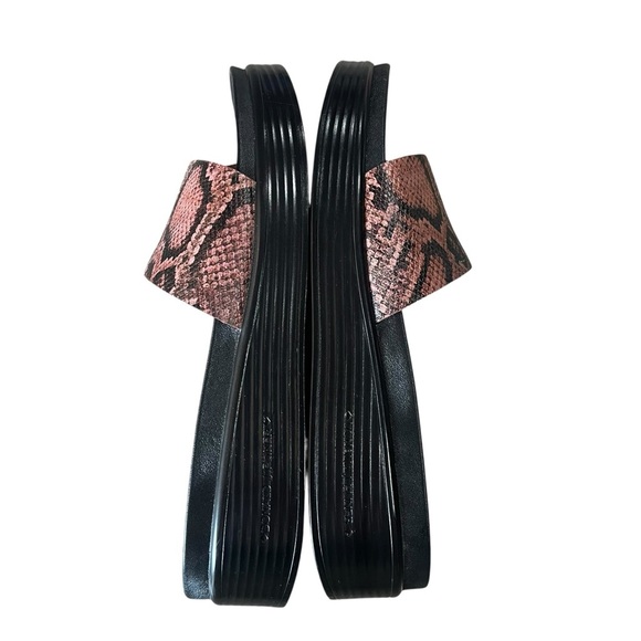 Donald Pliner Sandals Size 10 NWOB Rose Python Animal Print FiFi Platform - Picture 8 of 11